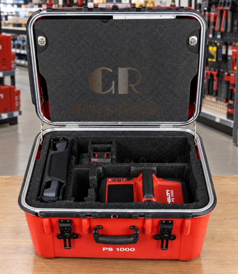 Hilti PS 1000 Hilti PS 1000 X-Scan Concrete Scanner with PSA 200 Tablet – Professional Concrete Imaging and Rebar Detection System