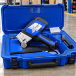 Olympus DE-2000 Delta handheld Alloy XRF Analyzer for metal identification and analysis