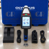 Olympus DE-2000 Delta handheld Alloy XRF Analyzer for metal identification and analysis