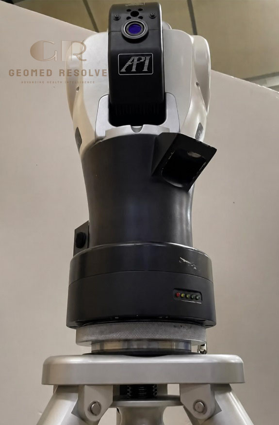 API OmniTrac 2 Laser Tracker API OmniTrac 2 wireless laser tracker for industrial 3D measurement and CMM inspection
