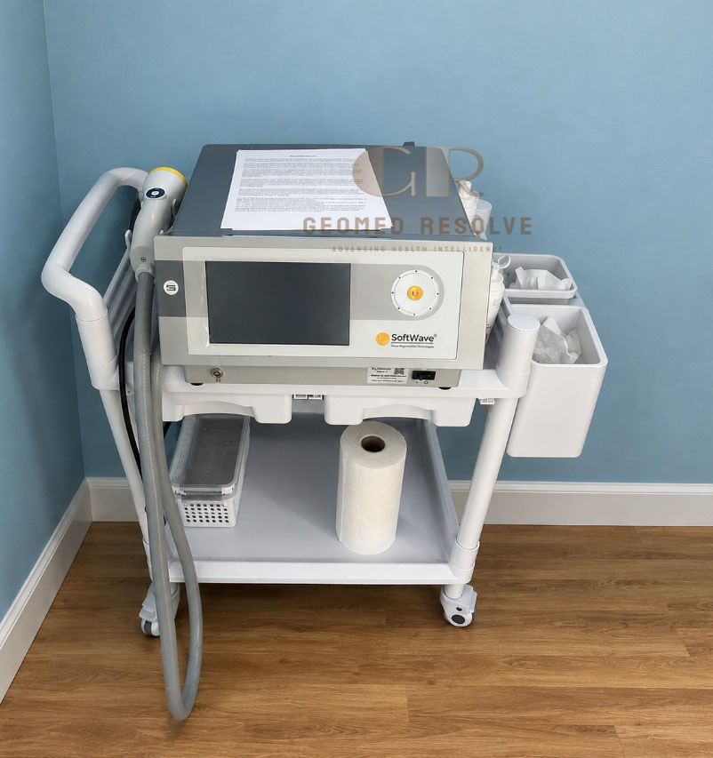 SoftWave Gold 500 Li SoftWave Gold 500 Li Machine 2025 electrohydraulic shockwave therapy system with applicator and clinical cart